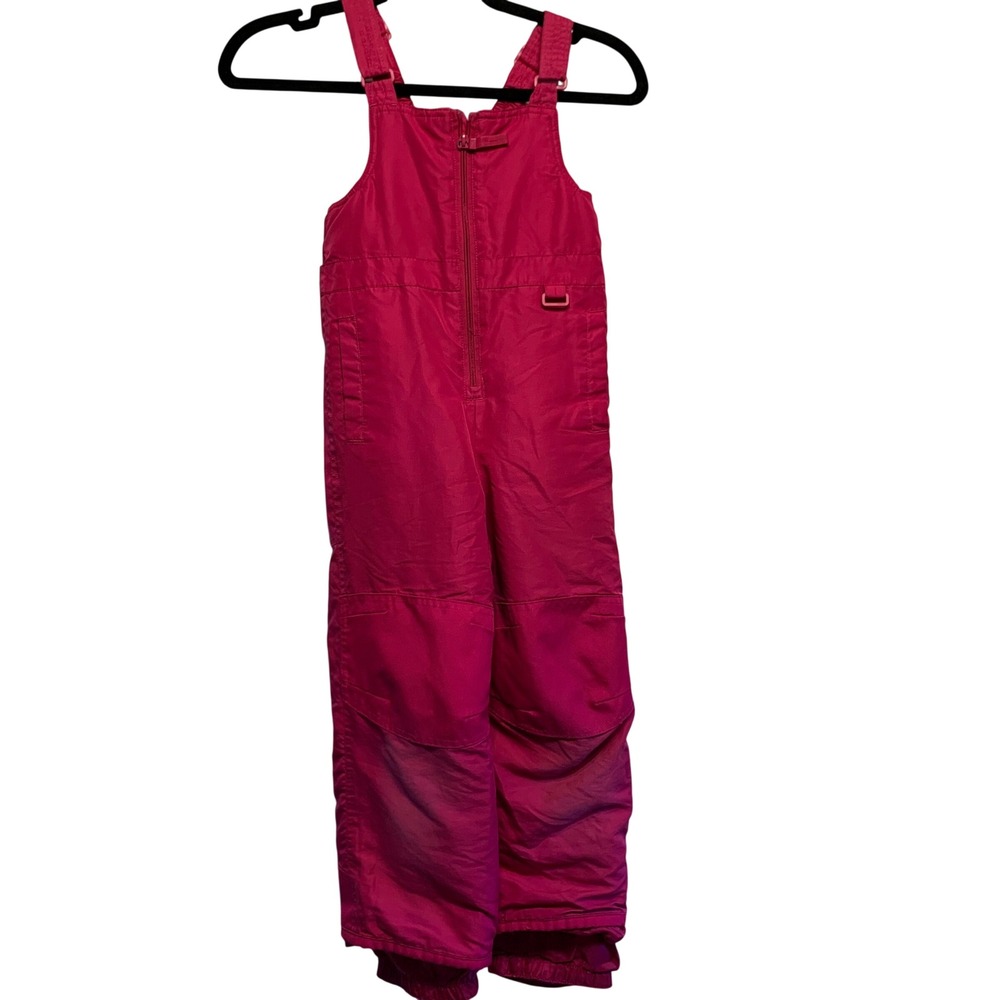 Circo Snow Bibs 5T Pink Insulated Winter Overalls Ski Pants Barbiecore Warm Play